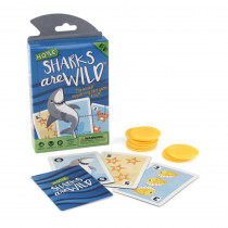 Sharks Are Wild Children's Card Game - USP1036717 | United States Playing Card Co | Card Games