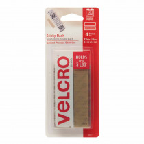VEC90077 - Velcro Tape Strips 3/4 Beige in Velcro