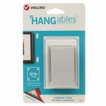 VEC95183 - Hangables 3In X 1-3/4In Strips 4Ct in Velcro