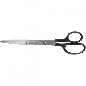 Contract Stainless Steel Scissors 9", Black