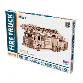 Fire Truck Construction Kit