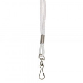 Standard Lanyard Hook Rope Style, White