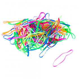 PlastiBands 1-1/2", Assorted Colors, Pack of 200