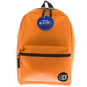 BAZIC 16" Orange Basic Collection Backpack