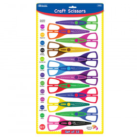 Craft Scissors 6-1/2", Set of 12