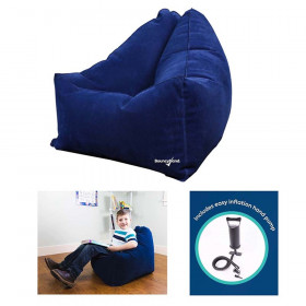 Comfy Cozy Peapod Inflatable Chair for Kids