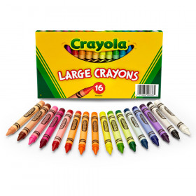 Crayola Large Size Crayon 16Pk