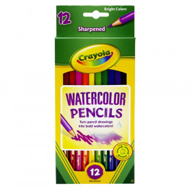 Watercolor Pencils, 12 Count
