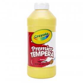 Premier Tempera Paint 16 oz, Yellow