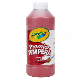 Premier Tempera Paint 16 oz, Red