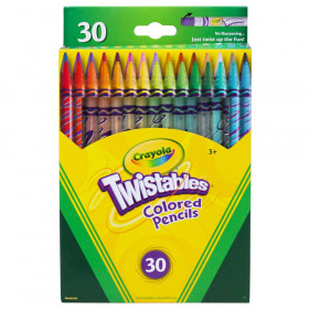 Twistables Colored Pencils, 30 Count