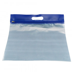 ZIPAFILE Storage Bag, Blue, Pack of 25