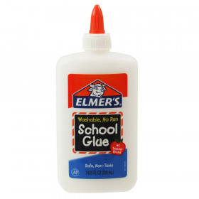 Crafty Dab'N Stic Non-Toxic Odorless School Glue, 1.75 oz Bottle, Dries  Clear, Pack of 6 - CV-50798, Crafty Dab - A Div. Of C J Venne Ll