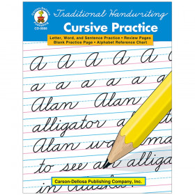 Traditional Handwriting: Cursive Practice Resource Book