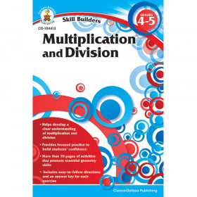Multiplication and Division, Grades 4 - 5