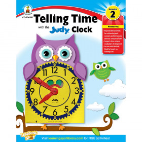 Telling Time With Judy Clock Gr 2