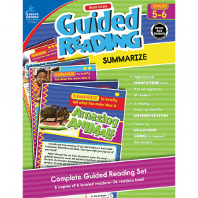 Ready to Go Guided Reading: Summarize, Grades 5 - 6