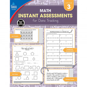 Math Instant Assessments for Data Tracking Resource Book, Grade 3