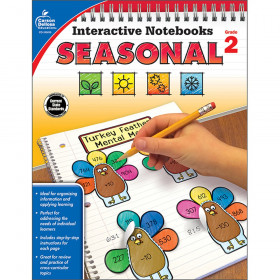 Interactive Notebooks: Seasonal Resource Book, Grade 2