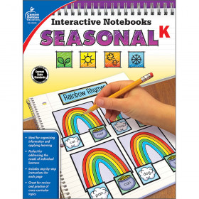 Interactive Notebooks: Seasonal Resource Book, Grade K