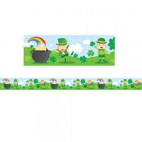 St. Patrick's Day Straight Borders, 36'