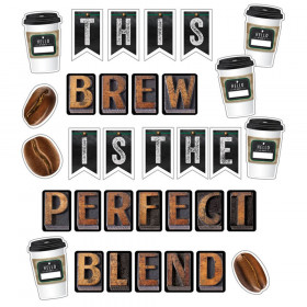 Industrial Cafe This Brew Is the Perfect Blend Bulletin Board Set