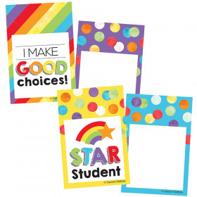 Celebrate Colorful Reward Tags Learning Mini Cutouts