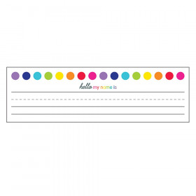 Just Teach Nameplates, 9.5" x 2.875", Pack of 36
