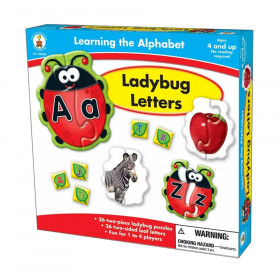 Ladybug Letters Puzzle Game