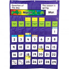 Complete Calendar and Weather Pocket Chart