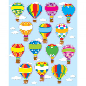 Hot Air Balloons Stickers - Shape
