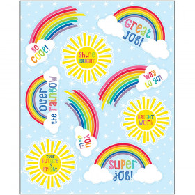 Hello Sunshine Motivational Stickers, 54 Stickers