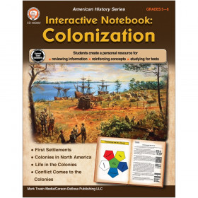 Interactive Notebook: Colonization Resource Book, Grade 5-8