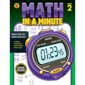 Math In A Minute Book Gr 2