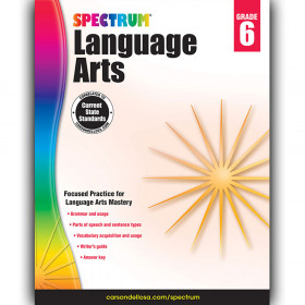 Spectrum Language Arts, Grade 6