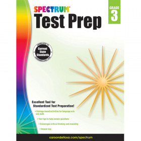 Spectrum Test Prep, Grade 3