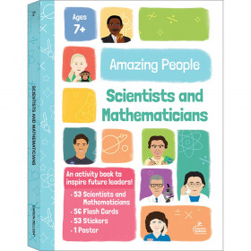 Amazing People: Scientists and Mathematicians Activity Book