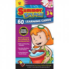 Bridging Gr 3-4 Summer Splash Learning Flash Cards