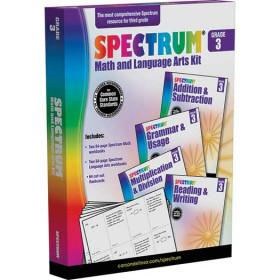 Gr 3 Spectrum Math And Language Arts Kit