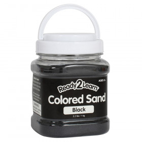 Colored Sand - Black - 2.2 Pounds