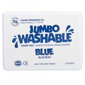 Jumbo Washable Stamp Pad, Blue