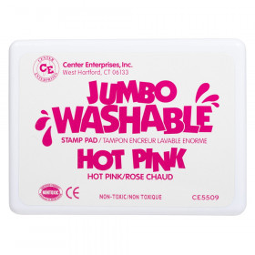 Jumbo Washable Stamp Pad, Hot Pink