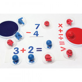 Ready2learn Giant Math Signs Stamps Set Of 6