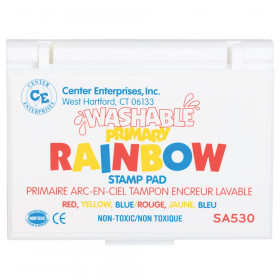 Washable Rainbow Stamp Pad, Primary