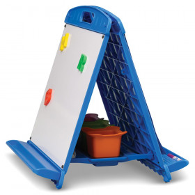 Copernicus Tabletop Easel with Dry Erase Boards, Pocket Chart, and Storage Tubs