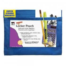 Magnetic Whiteboard Pouch, 8 x 6-3/4 Inches, Blue