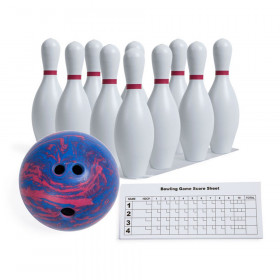 Plastic Bowling Ball & Pin Set
