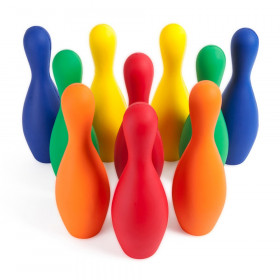 Colored Foam Bowling Pin Set