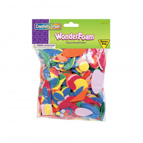 WonderFoam Shapes, Assorted Sizes, 720 Pieces
