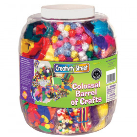Colossal Barrel of Crafts, Assorted Colors & Sizes, 1 Kit